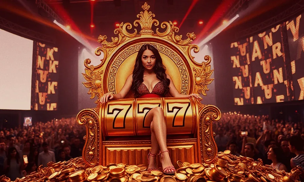 โต๊ะต้อนรับสมาชิกใหม่ในห้องคาสิโนสไตล์มาเก๊าของ sagame1688 ภาพประกอบวิธีสมัคร